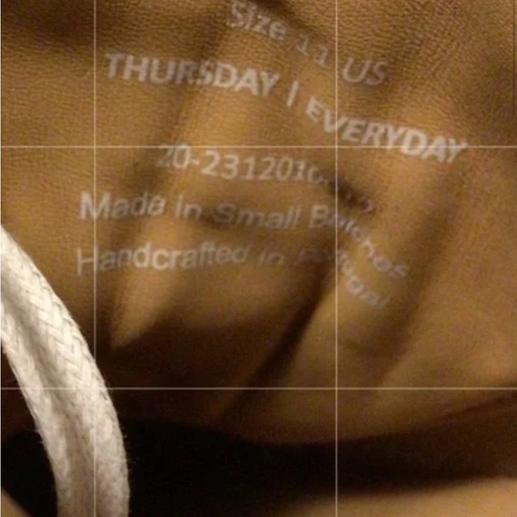 THURSDAY BOOT COMPANY LOW TOP SNEAKERS SZ 11 - Picture 8 of 9